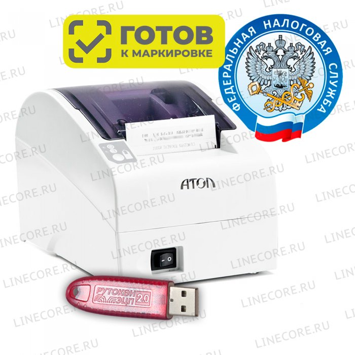 ККТ Атол FPrint-22ПТК + договор ОФД + регистрация ККТ